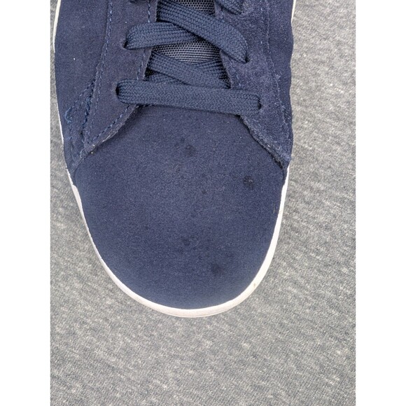 Puma Smash V2 Blue White Suede Leather Shoes Sneakers Size 12 Style 364989-04 - Picture 10 of 11